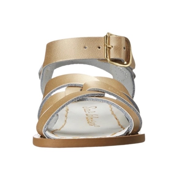 👧🏻NWT Salt Water sandals in gold - Picture 13 of 16